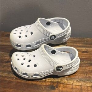 CROCS Kids silver white